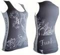 ������ ����� ���� - Funkier Flowers women's Tank Top