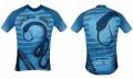 ����� ����� - Funkier Men's Sublimation Blue Snake Bite Jersey