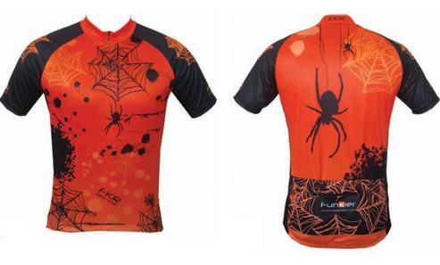����� ����� - Funkier Men\'s Sublimation Spider Cycling Jersey