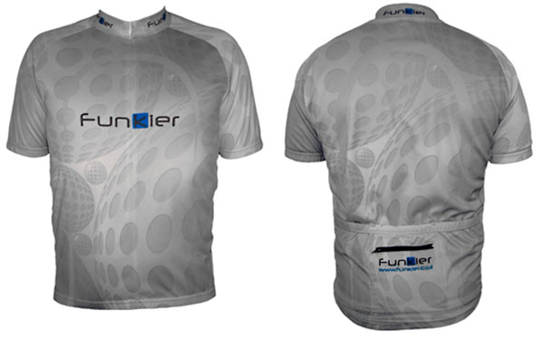 ����� ����� - Funkier Gray Men\'s Cycling Jersey