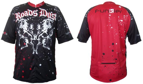 ����� ����� - Funkier Roads Dust Men\'s Free Ride Jersey