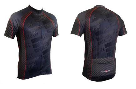 ����� ����� - Funkier Men\'s Carbon Sublimation Cycling Jersey