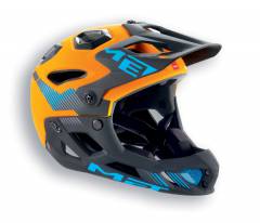 MET - Parachute FullFace Blue-orange Helmet