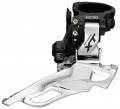 Shimano 786 Deore XT Double Front Derailleur Dual Pull Down Swing