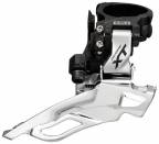 Shimano 786 Deore XT Double Front Derailleur Dual Pull Down Swing