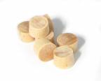 Birch Flat Top Plugs 3/8 inch
