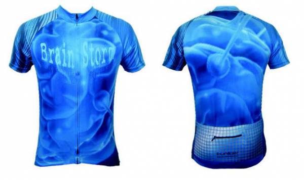 ����� ����� ������ - Funkier Brain Storm Men\'s Cycling Jersey